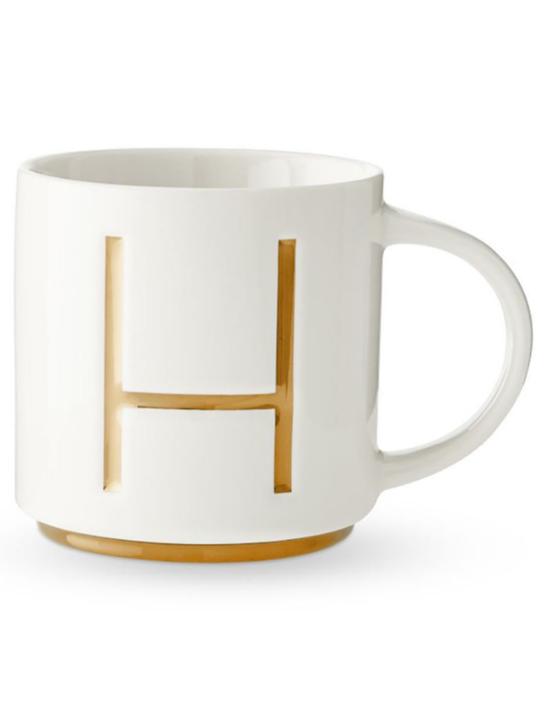 Taza americana Gold Monogram H Taza americana Gold Monogram H