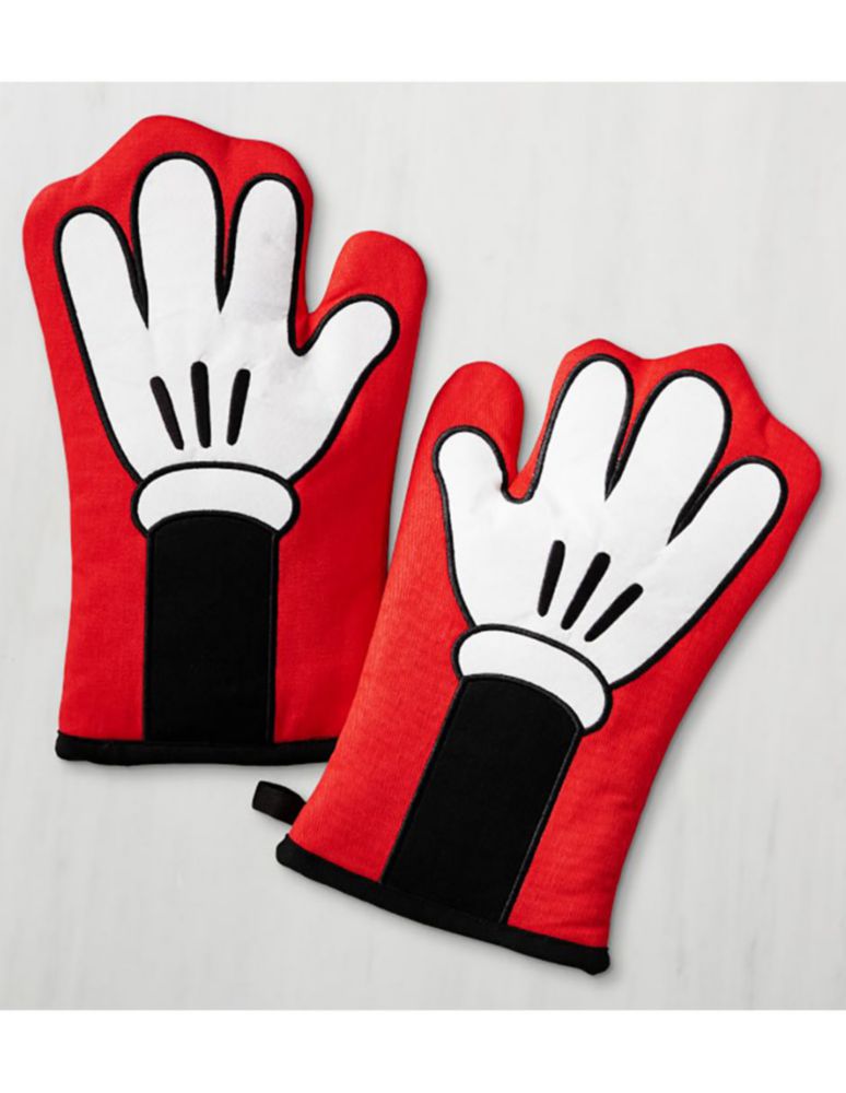 Sucediendo dinámica Monasterio Set de guantes para cocina Mickey de algodón | WilliamsSonoma.com.mx