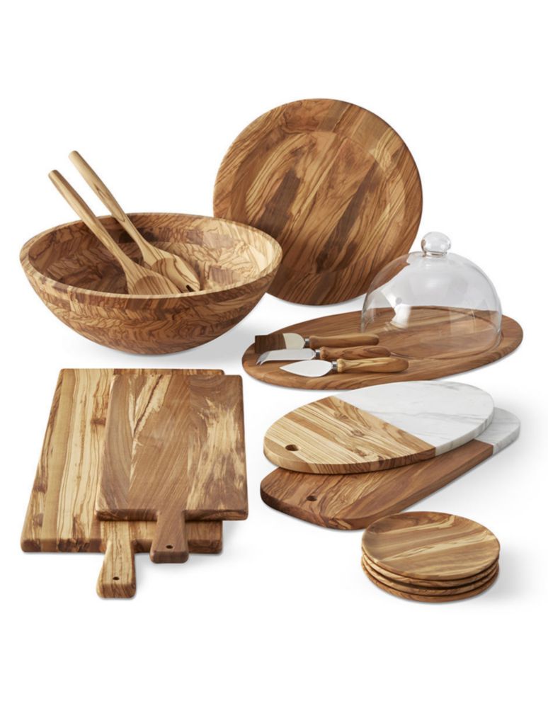 Tabla para queso Olivewood de madera 5