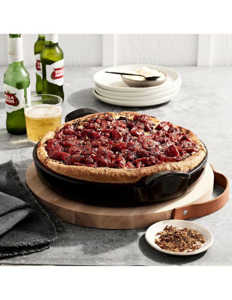Sartén para pizza Emile Henry de arcilla 2