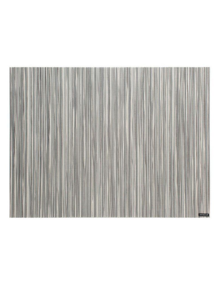 Mantel individual rectangular de vinil Ribweave