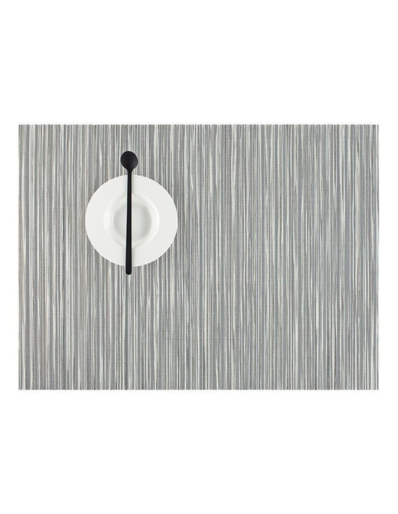 Mantel individual rectangular de vinil Ribweave 2
