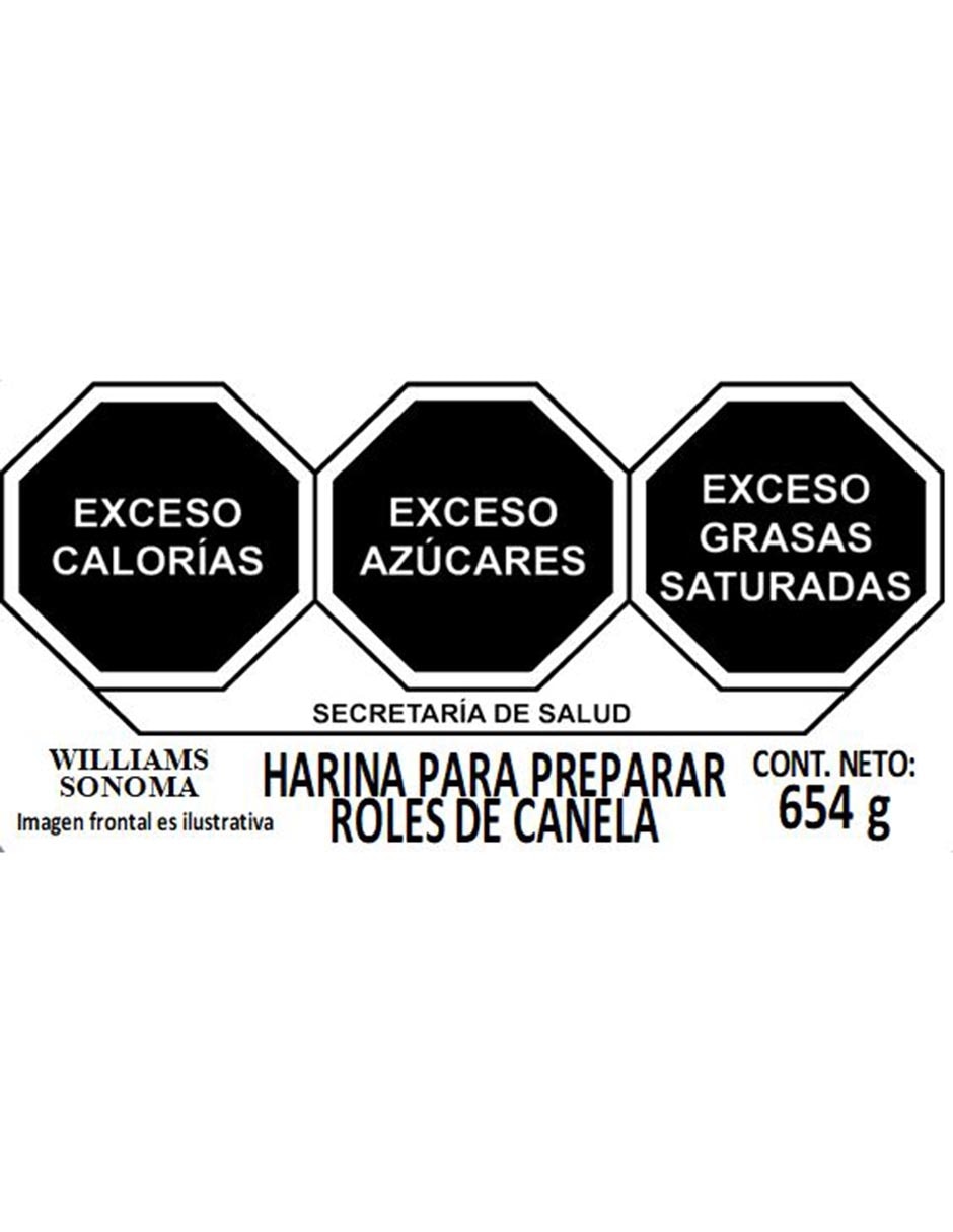 Mix para panqué de canela Cinnamon Roll