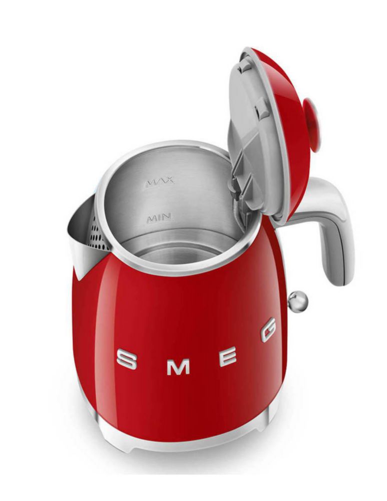 TETERA SMEG HERVIDOR 2 PZA, MINI, ROJO