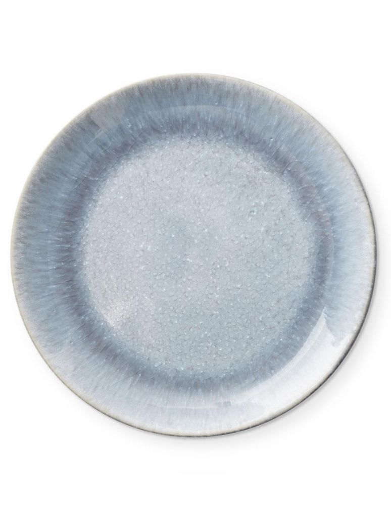 Plato trinche Reactive Glaze de gres Plato trinche Reactive Glaze de gres