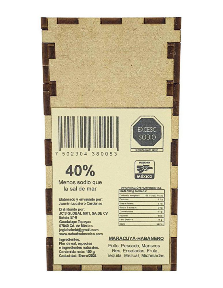 Sal Sabori Maracuyá-Habanero 100 g 3