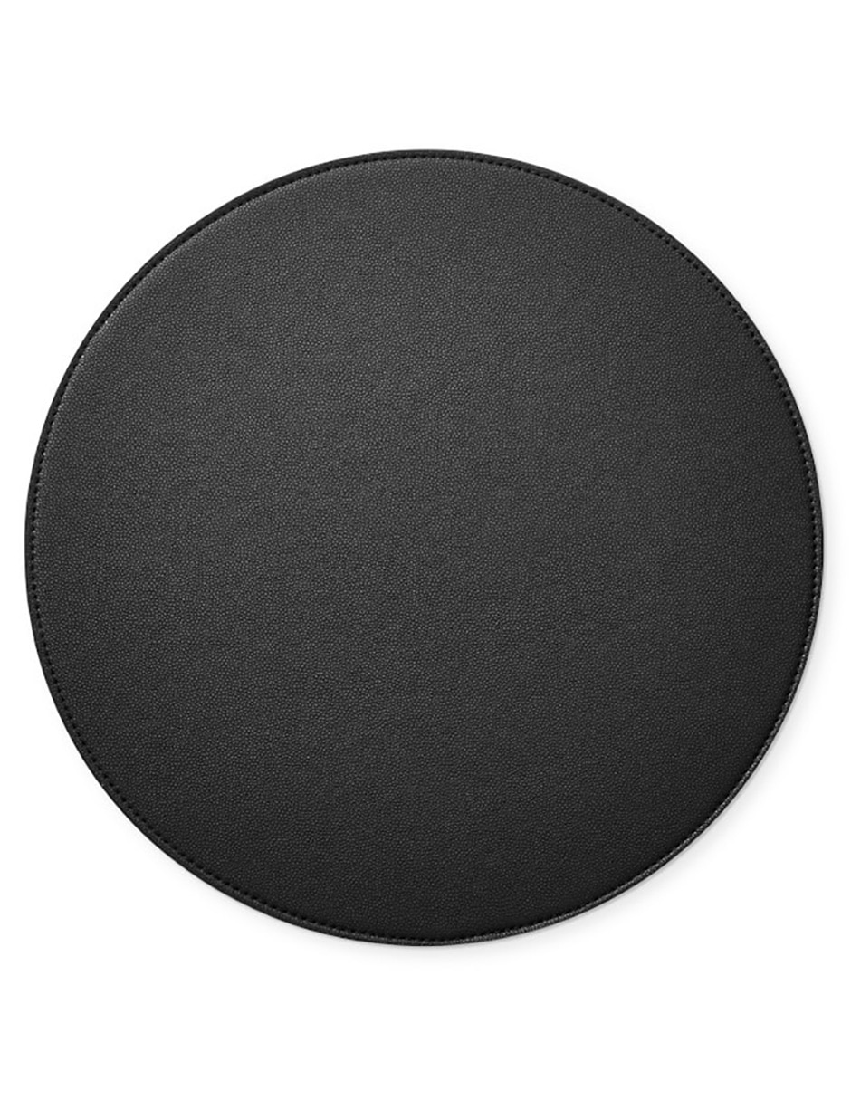 Mantel individual redondo Faux Shagreen Mantel individual redondo Faux Shagreen