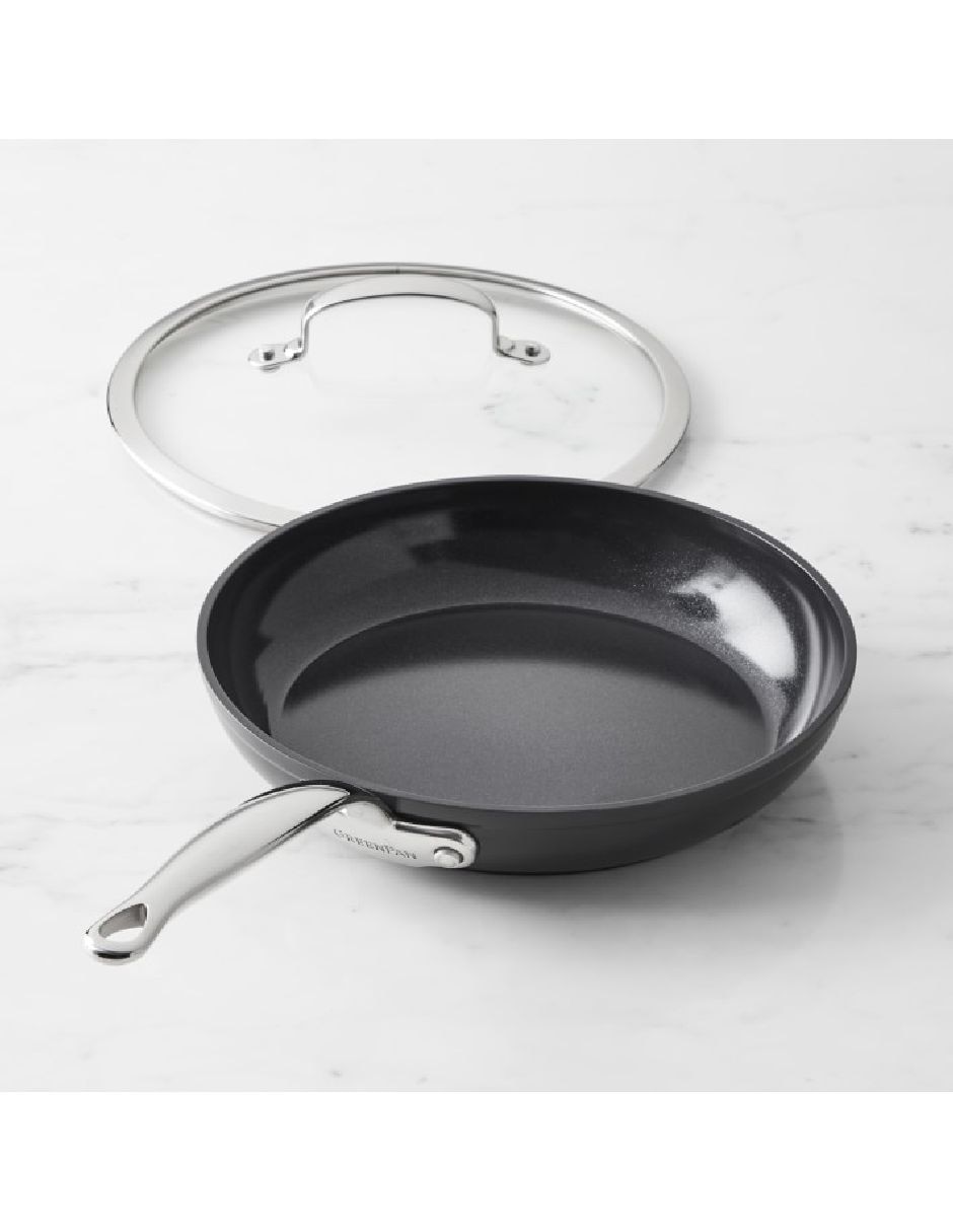 Sartén con tapa Premiere de aluminio anodizado 2
