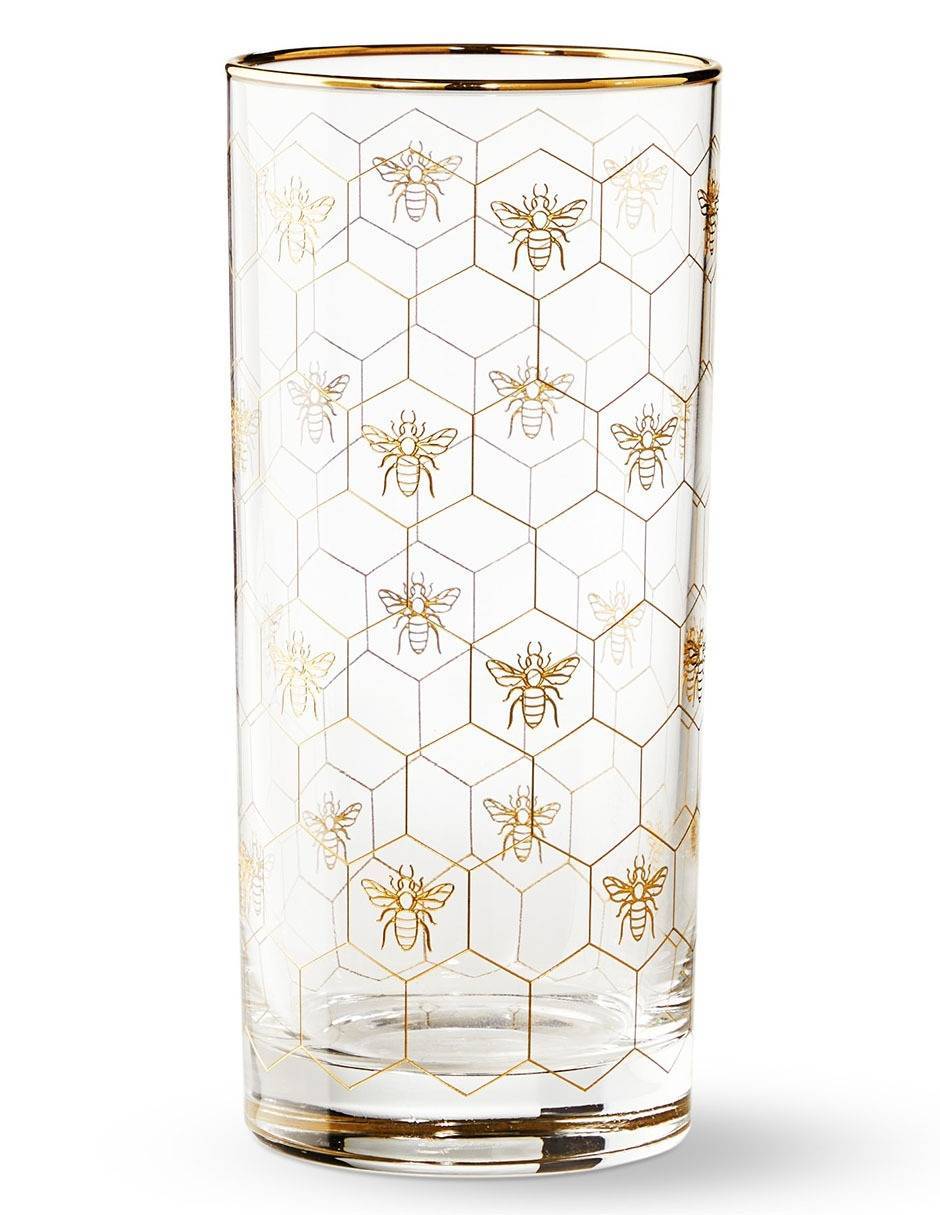 Vaso High Ball Honeycomb de vidrio Vaso High Ball Honeycomb de vidrio