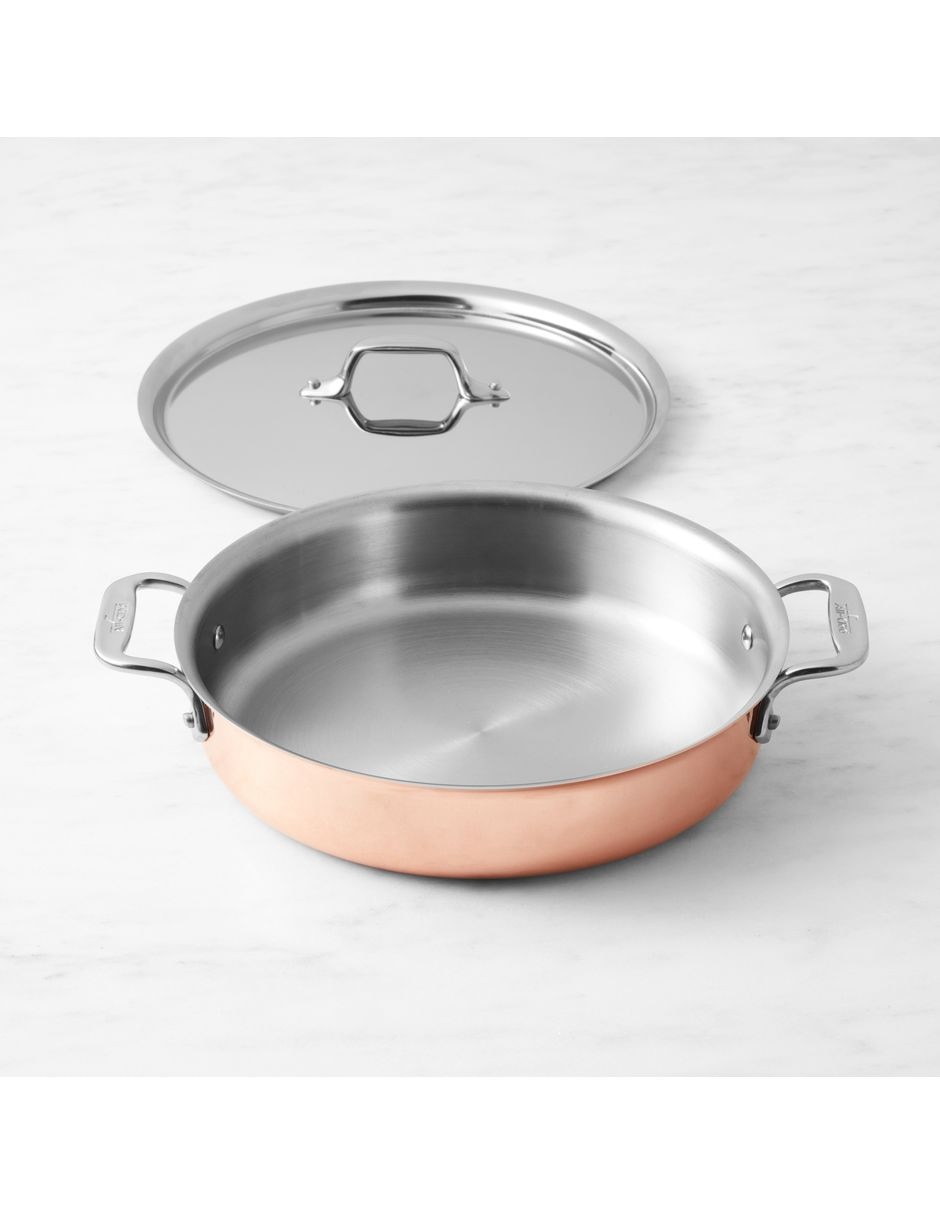 Sartén con tapa All-Clad de cobre 2