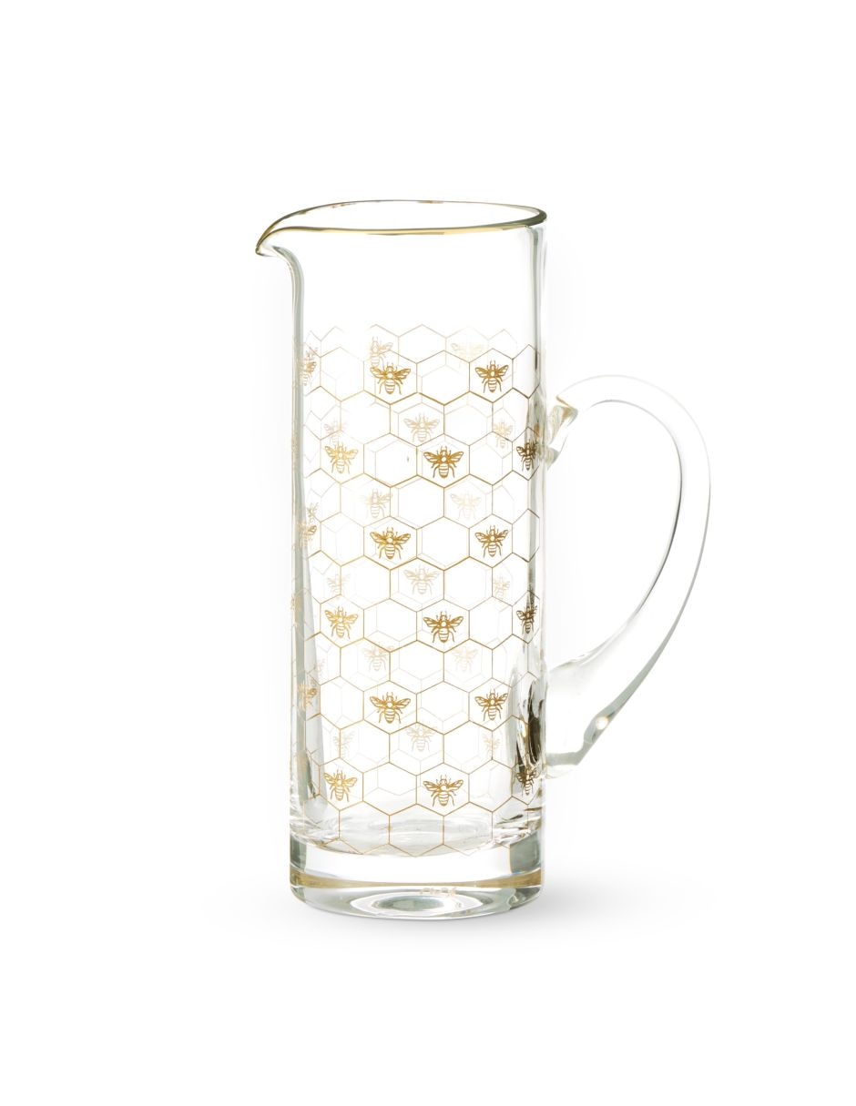 Jarra de vidrio Honeycomb