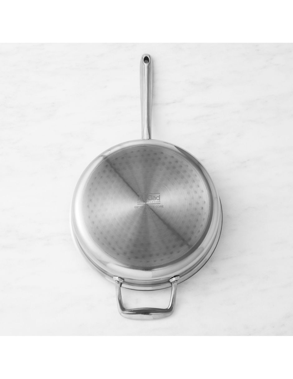 Sartén con tapa All-Clad G5 de acero inoxidable 4