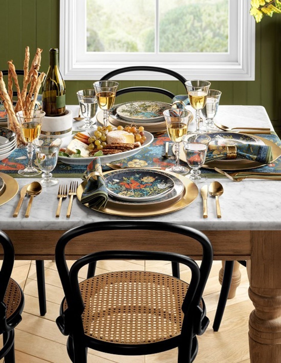 Set servilleta Morris & Co de algodón 4 piezas 4