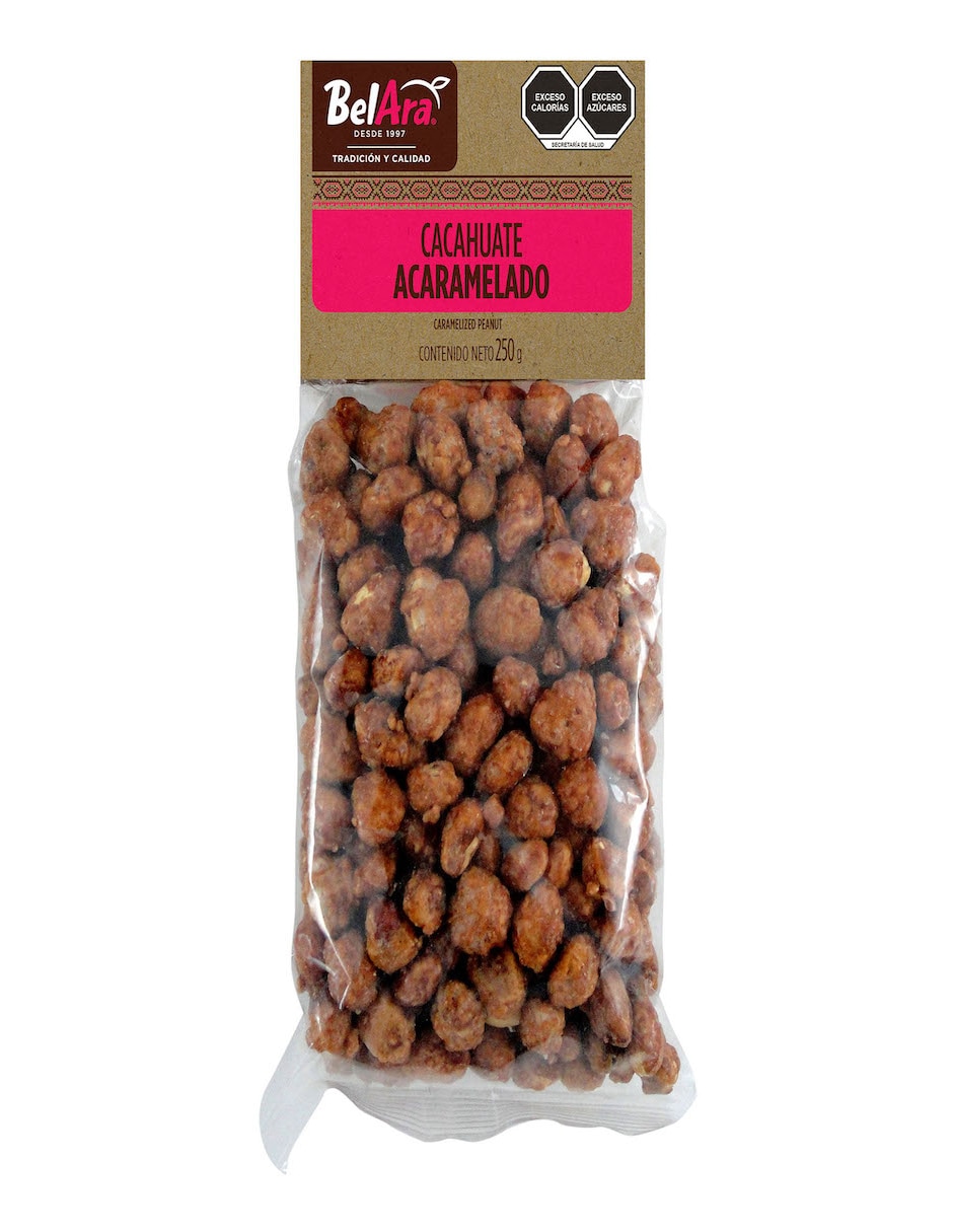 Dulces típicos cacahuate acaramelado 250 g