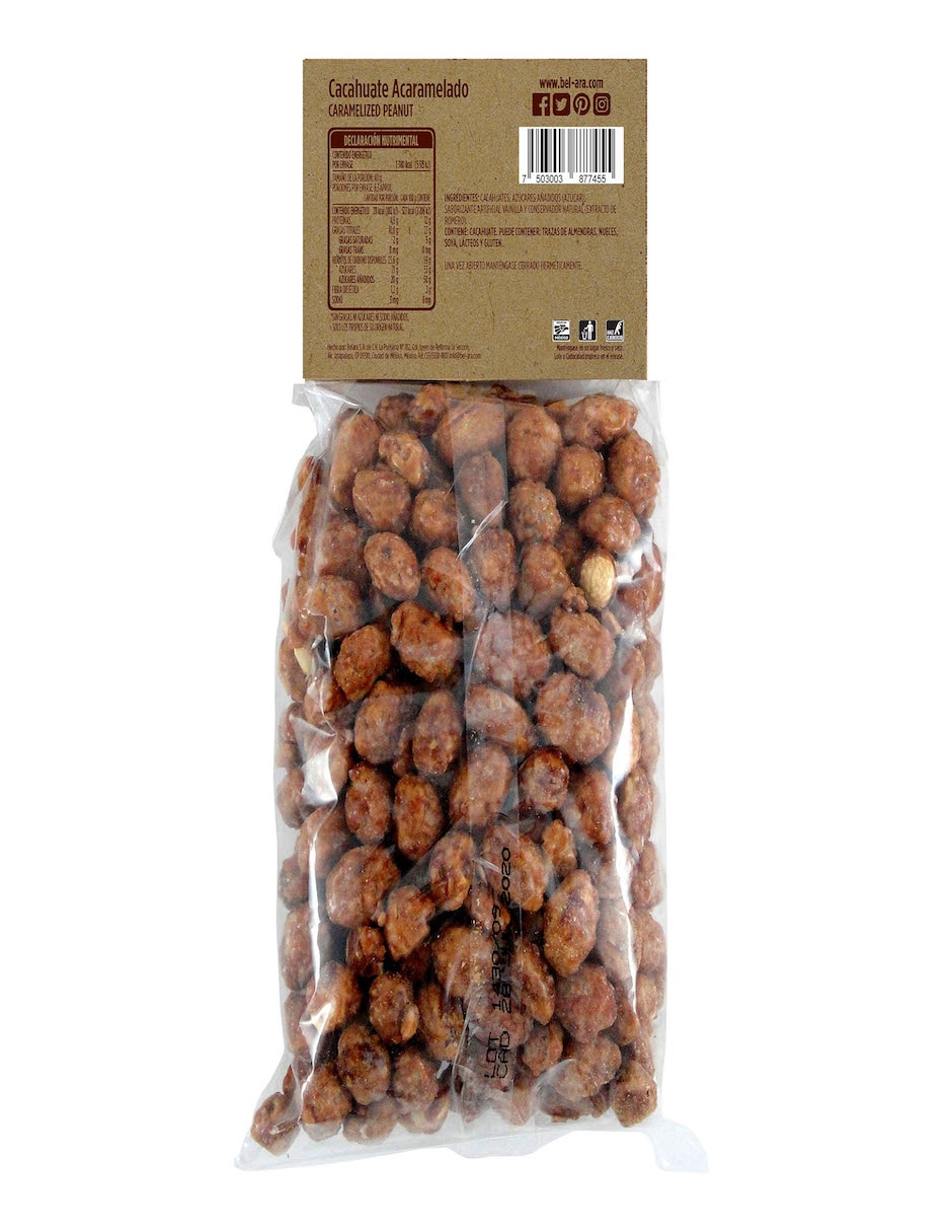 Dulces típicos cacahuate acaramelado 250 g 2
