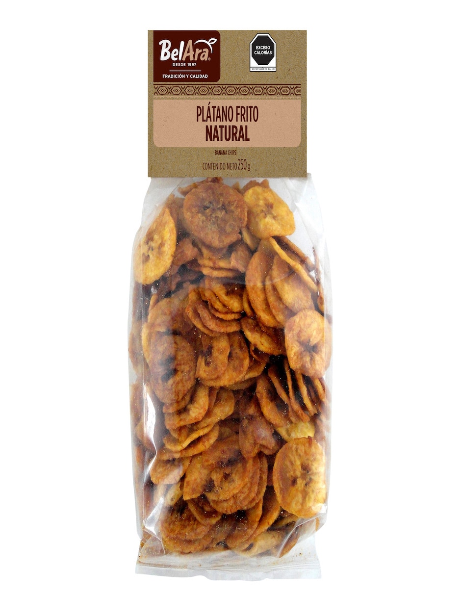 Plátano frito natural 250 g