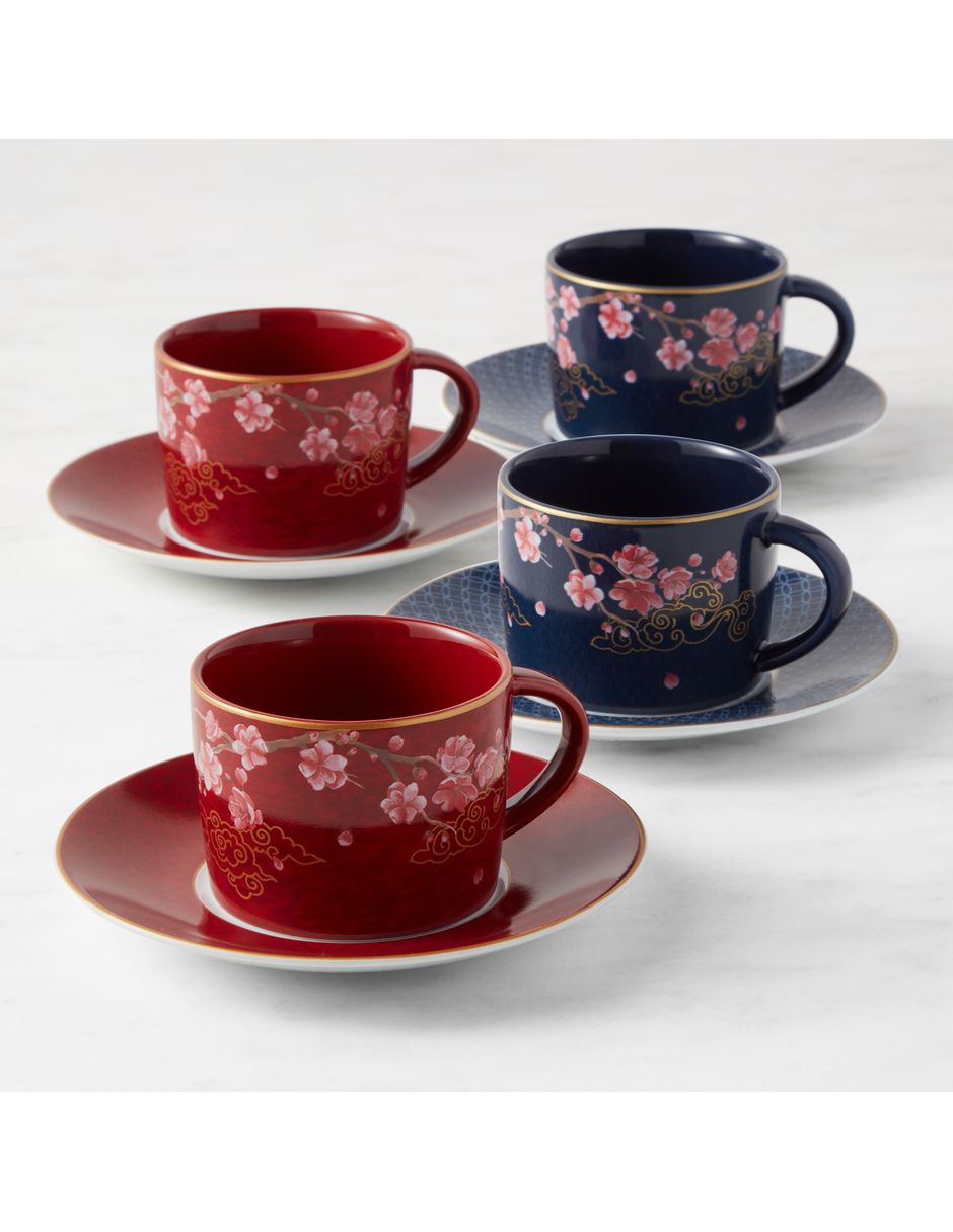 Set de tazas de té Lunar New Year 4 piezas Set de tazas de té Lunar New Year 4 piezas