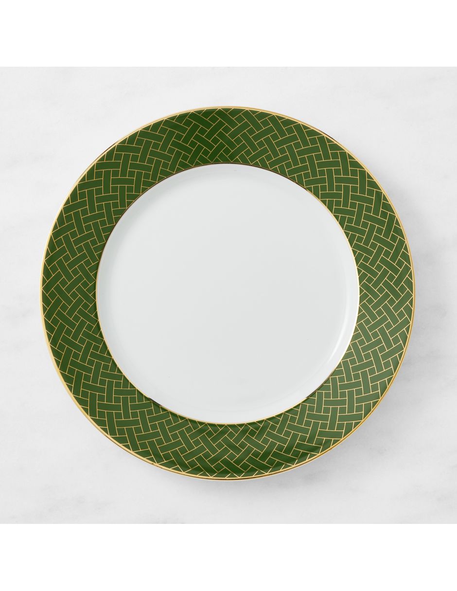 Set platos trinche Garden Lattice de porcelana 4 piezas Set platos trinche Garden Lattice de porcelana 4 piezas