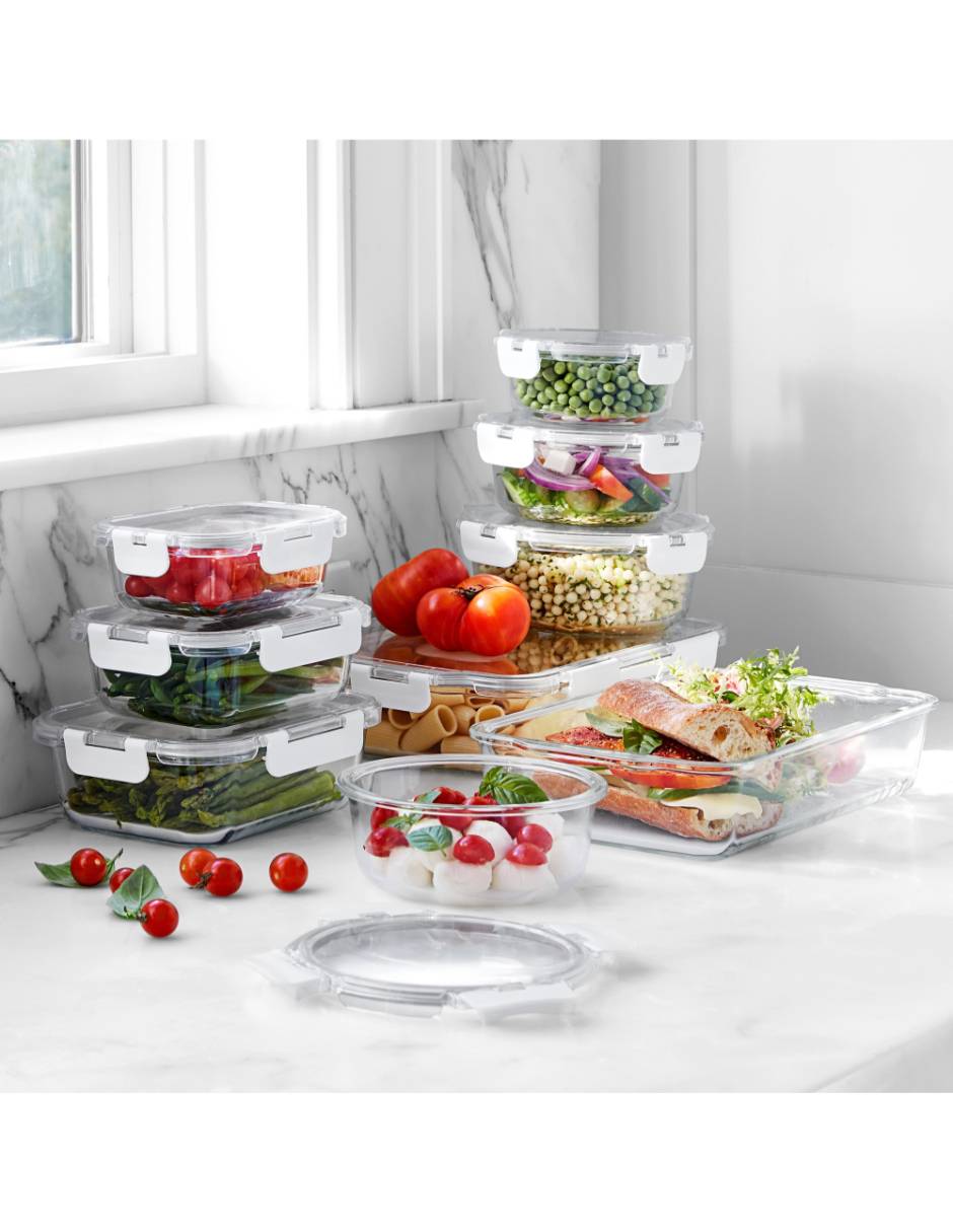 Set contenedores Hold Everything Food de vidrio 6 piezas 3