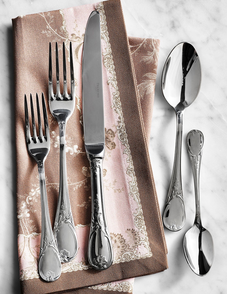 Set cubiertos Marquise de acero inoxidable 5 piezas 2