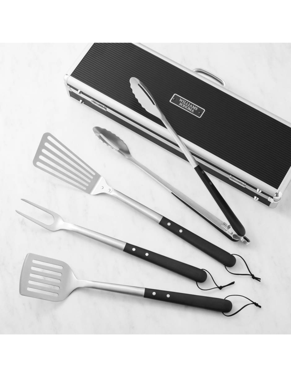 Set bbq de acero inoxidable para parrilladas 1