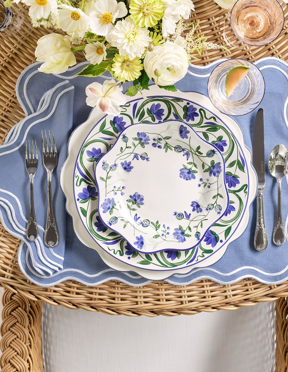 Set platos trinche Aerin de cerámica 4 piezas 2