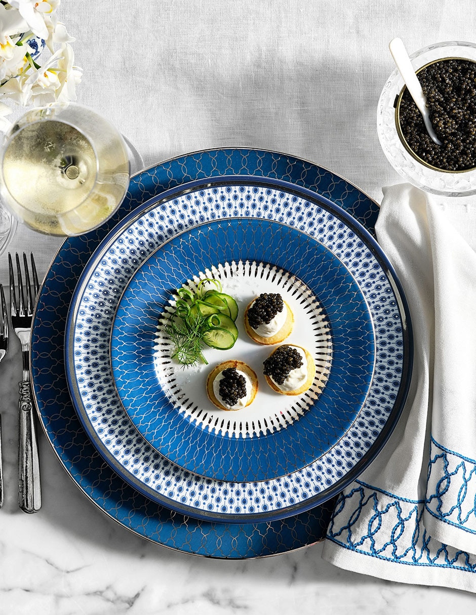 Set platos trinche Regal Dinner de porcelana 4 piezas 4