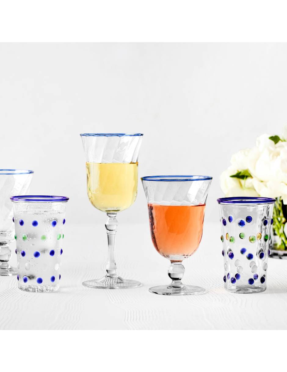 Set vaso Doble Pack Aerin de vidrio con 4 piezas 2