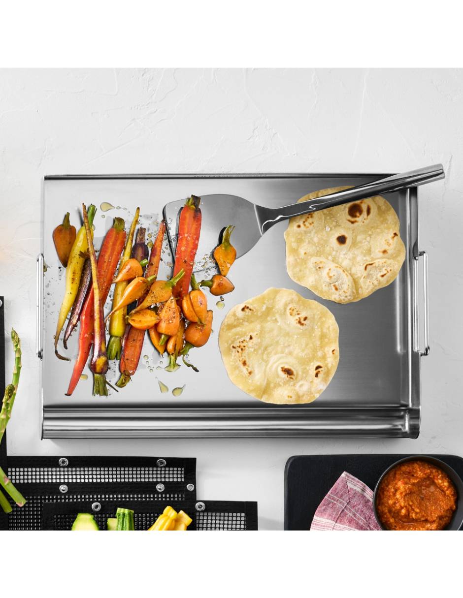 Plancha Outdoor Stainless-Steel Griddle 3597217 de acero inoxidable 5