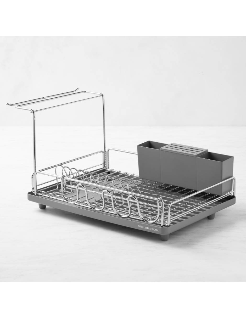 Escurridor de trastes Hold Everything de acero inoxidable 2