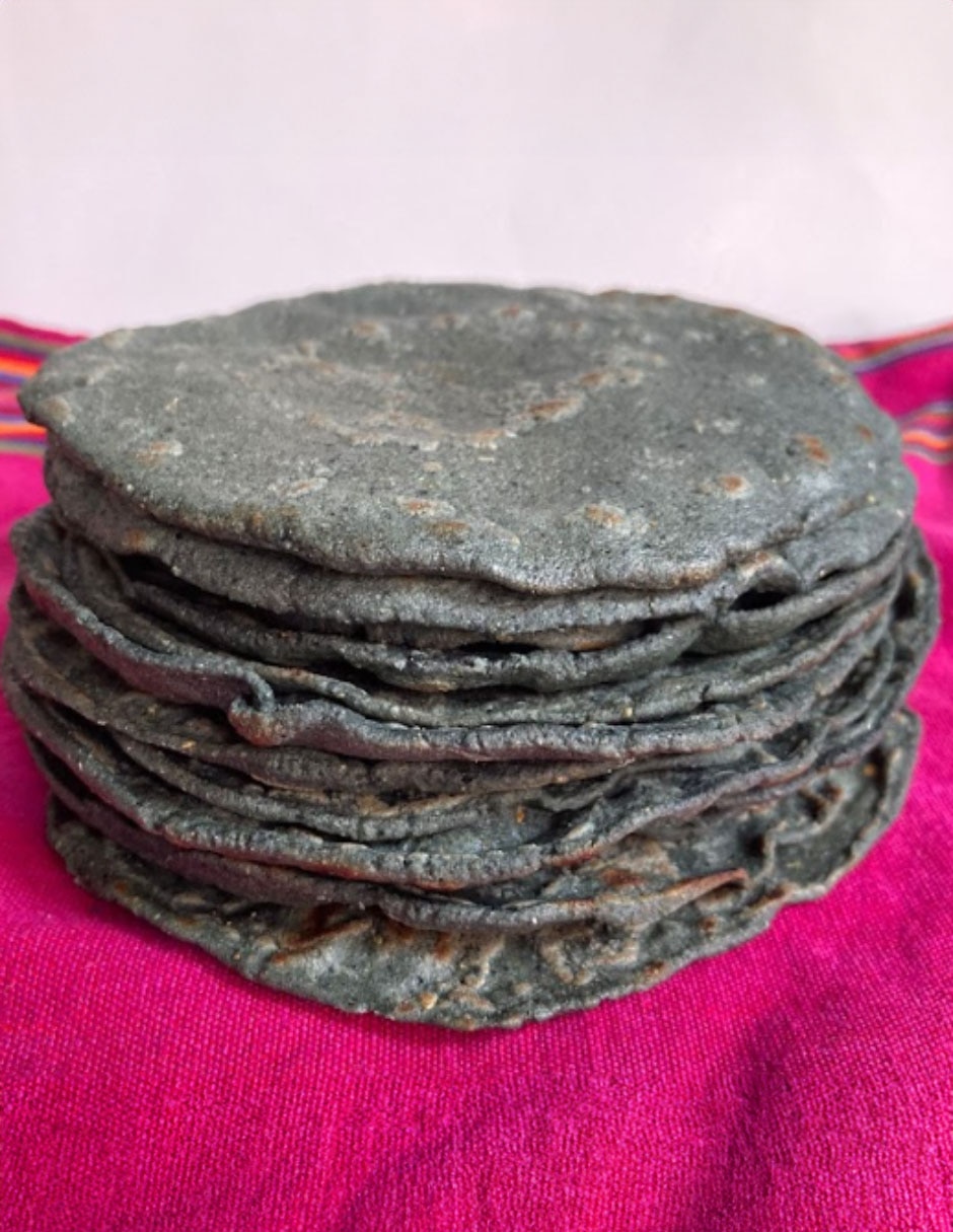Harina de maíz azul para tortillas 2