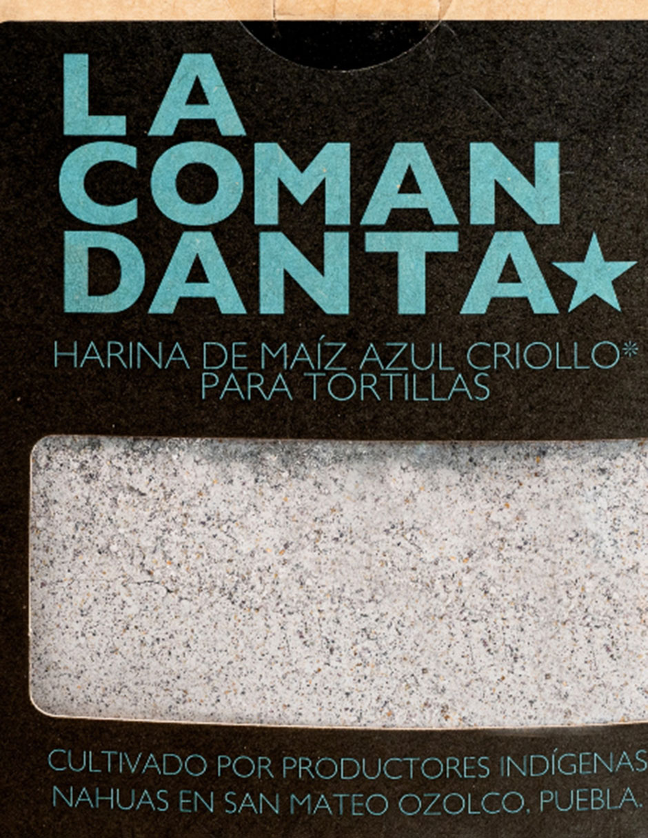 Harina de maíz azul para tortillas 3