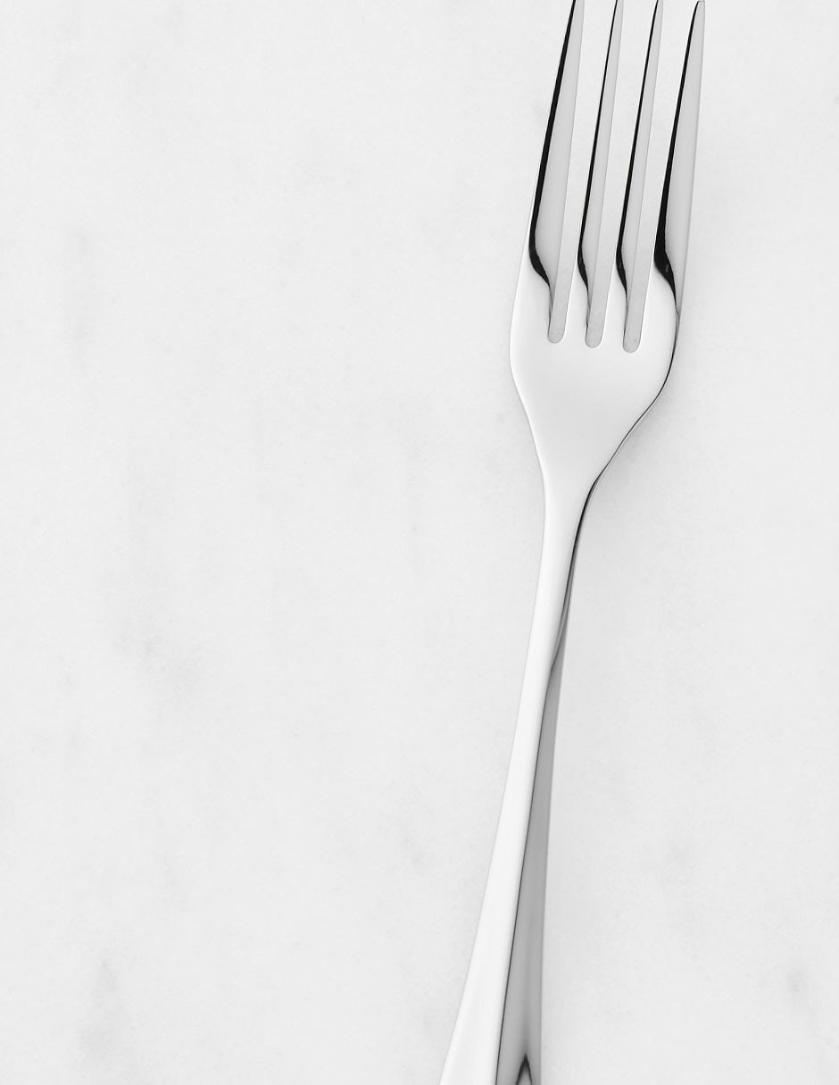 Tenedor para uso principal Baguette de acero inoxidable 2