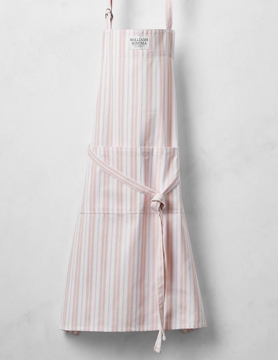 Delantal completo Classic Stripe de algodón Delantal completo Classic Stripe de algodón