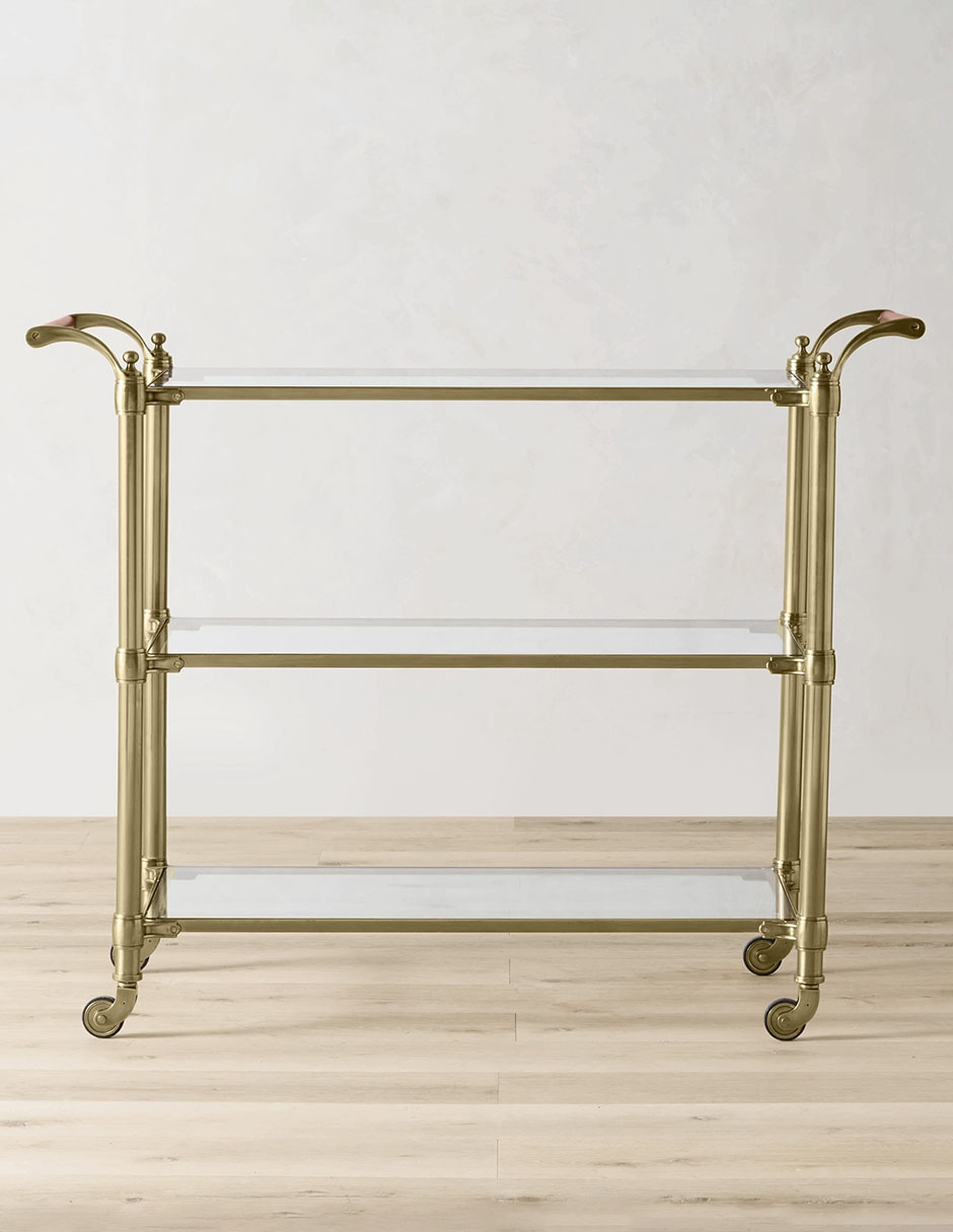 Carrito de bar comedor Beckett metal Carrito de bar comedor Beckett metal