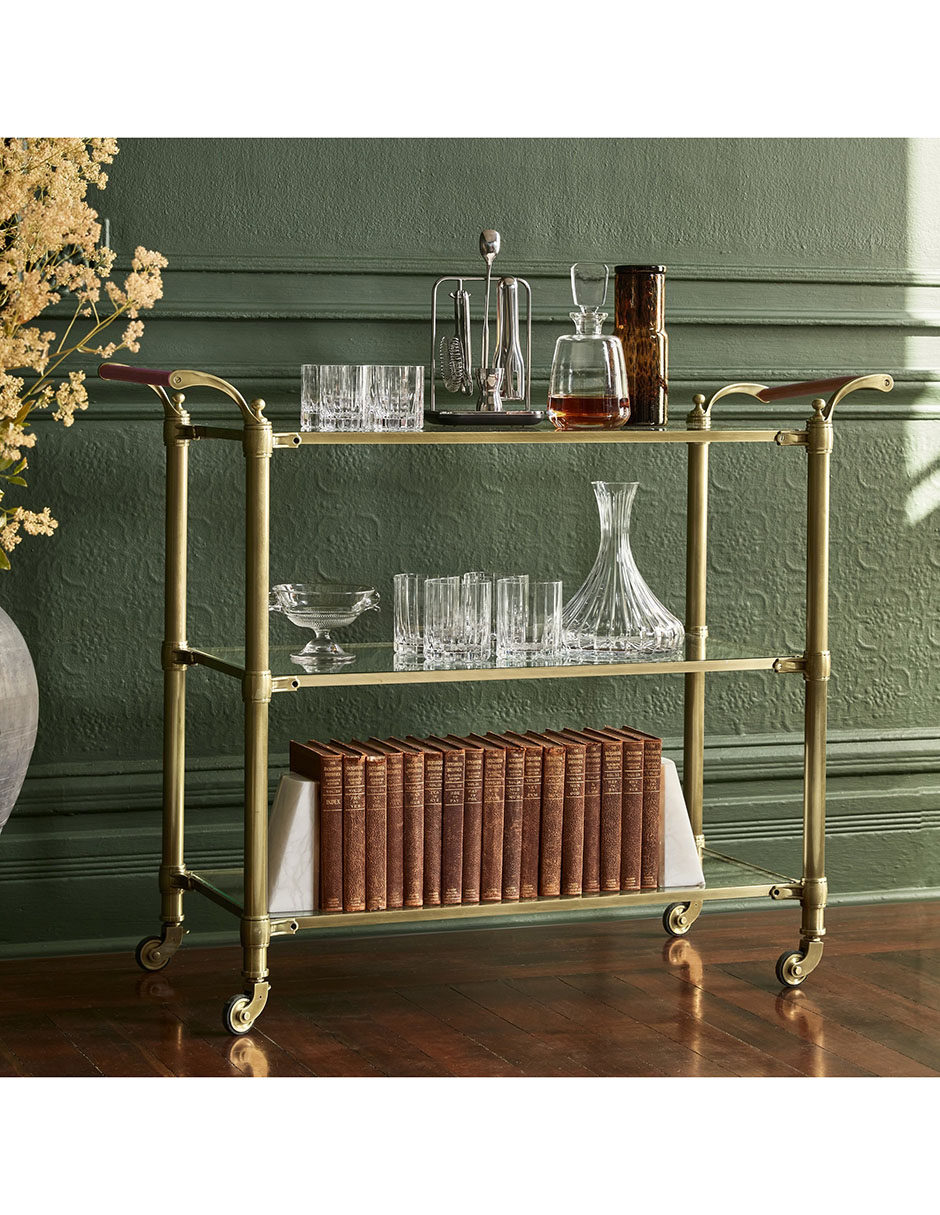 Carrito de bar comedor Beckett metal 2