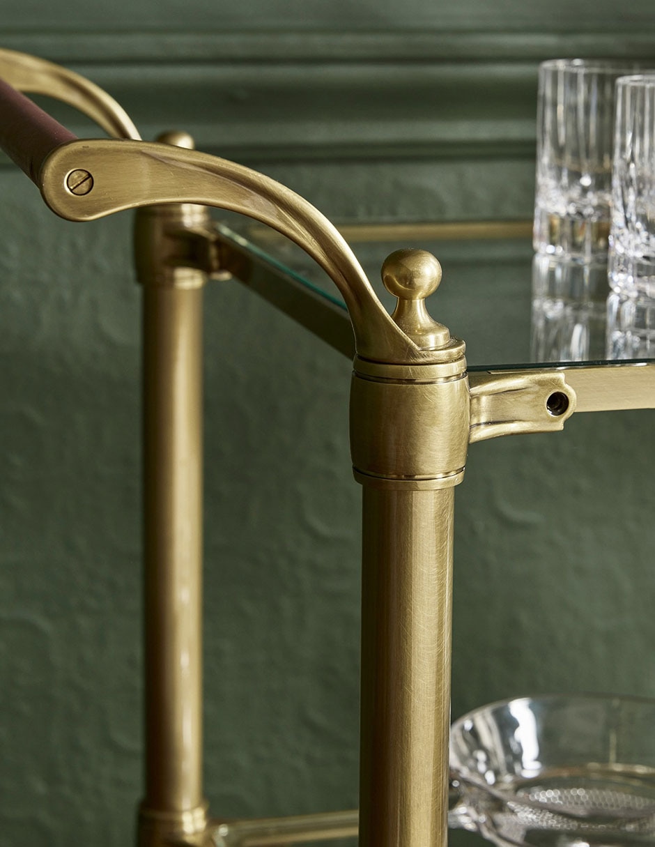 Carrito de bar comedor Beckett metal 3
