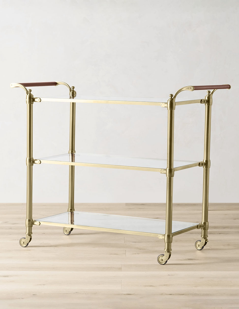 Carrito de bar comedor Beckett metal 6