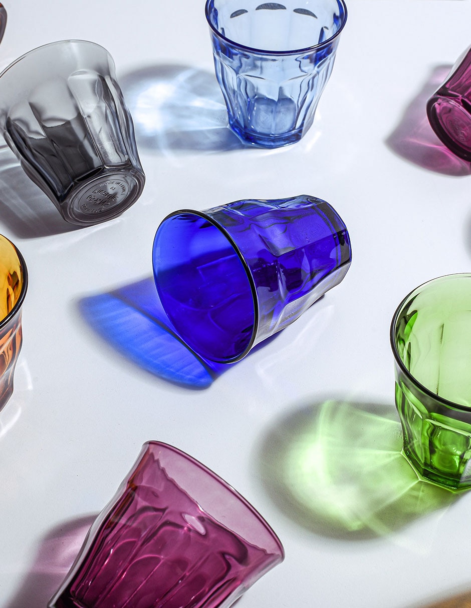 Vaso jugo Picardie de vidrio 4