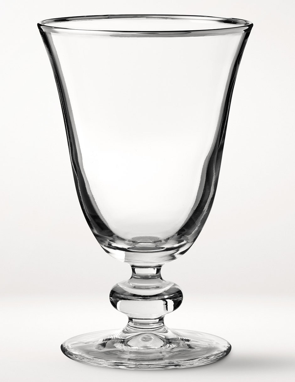 Copa para agua Silver Rim de vidrio Copa para agua Silver Rim de vidrio