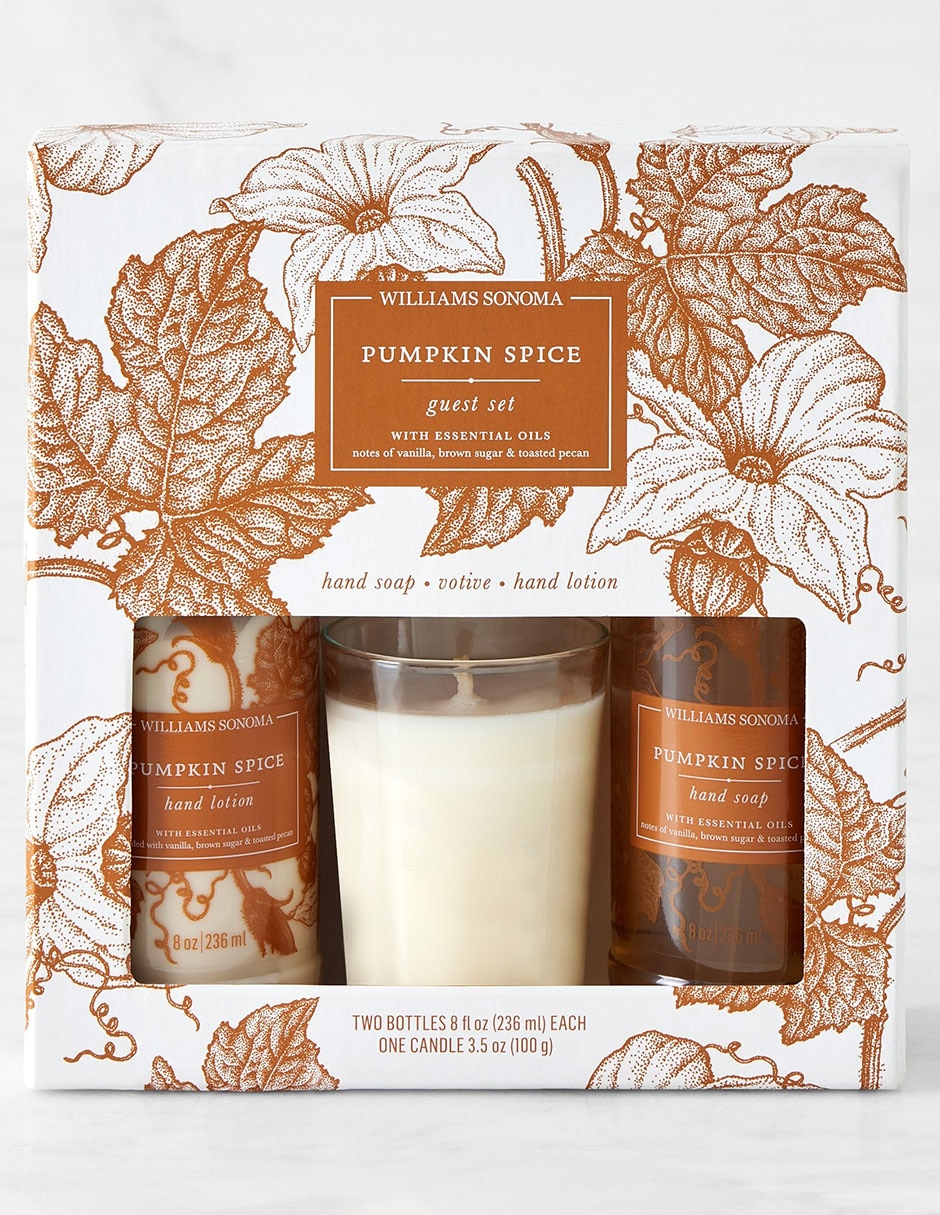 Set de baño para hidratar Pumpkin Spice 3 piezas