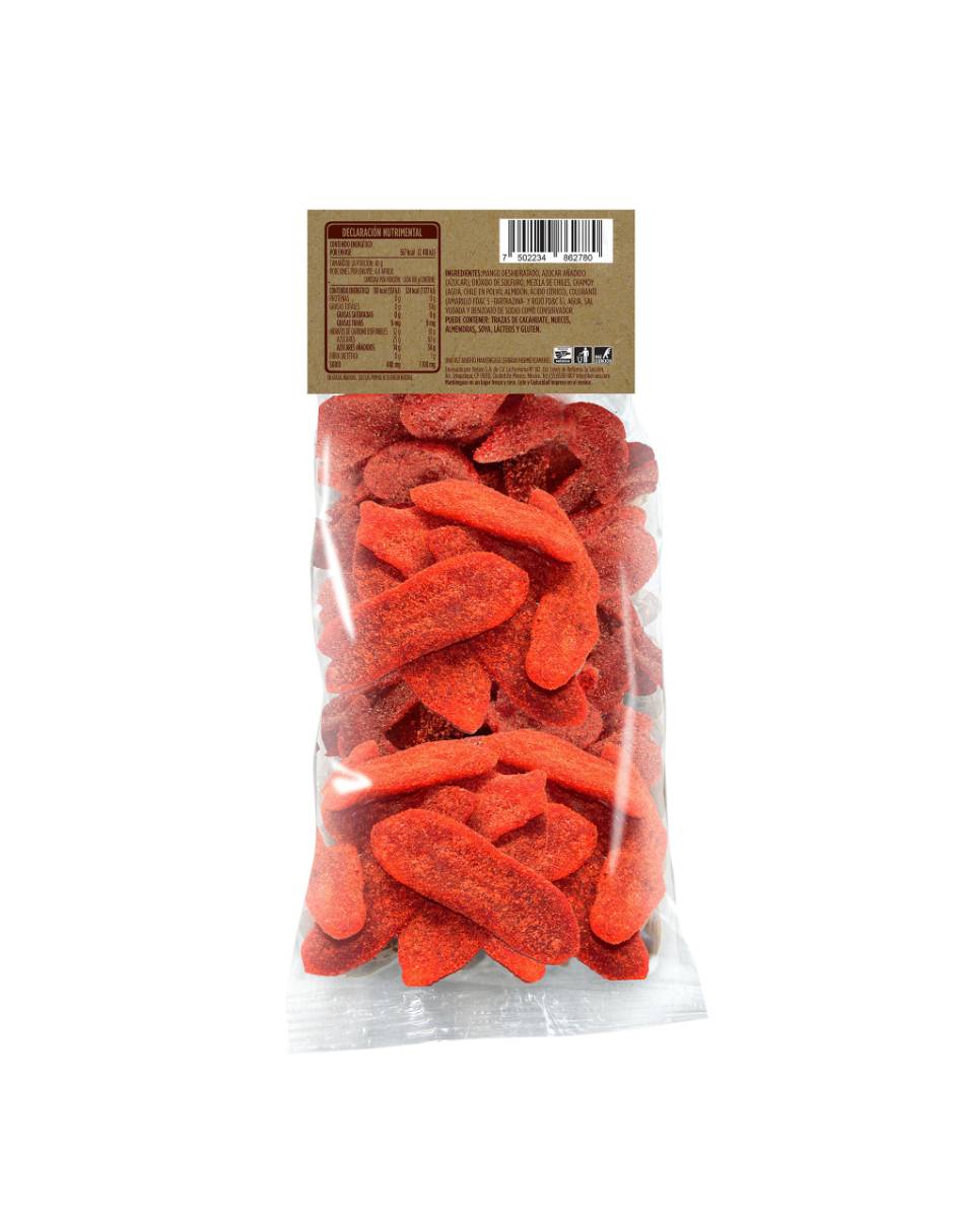 Mango deshidratado Mango enchilado con 150 g 2