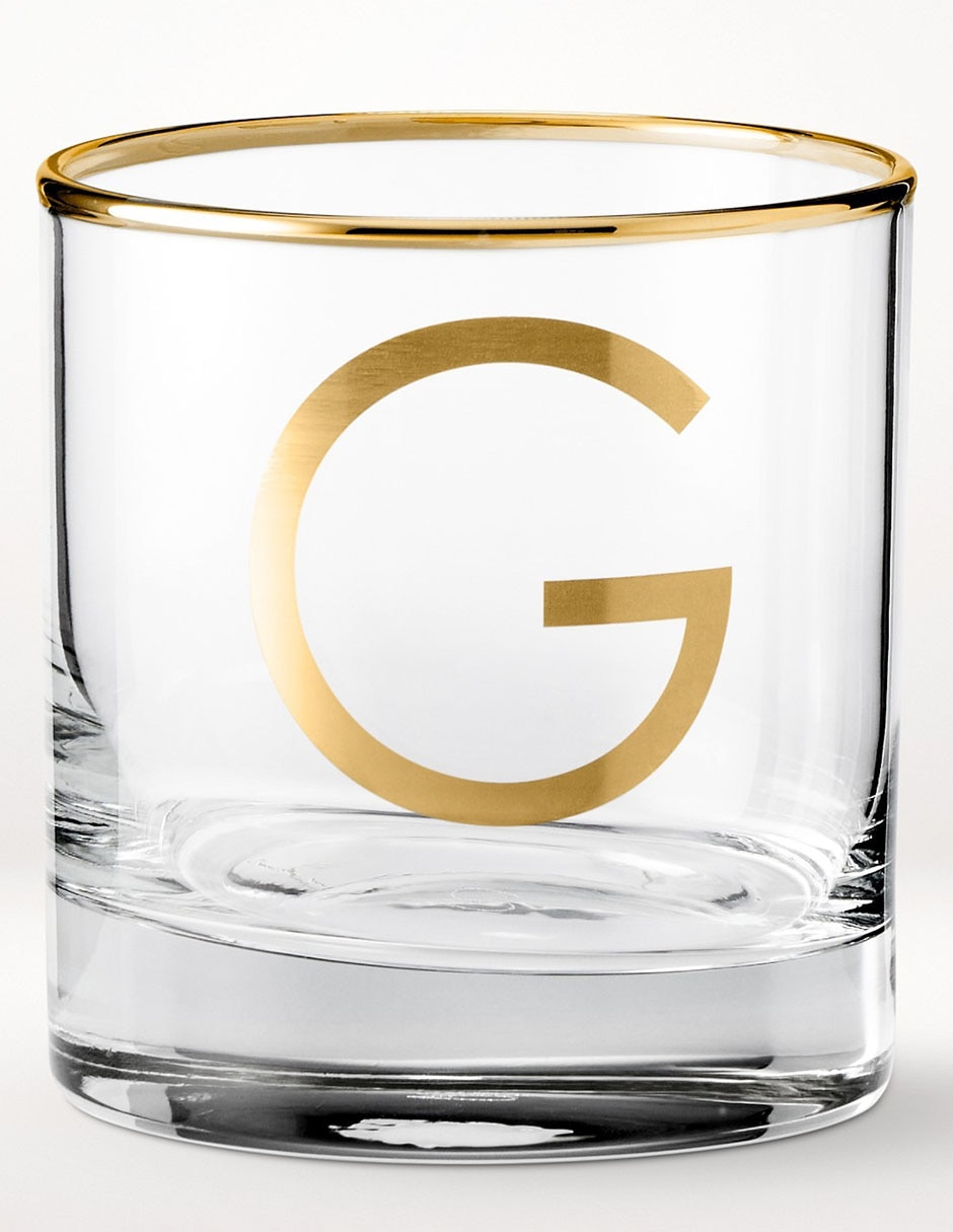 Vaso cocktail Monogram G de vidrio Vaso cocktail Monogram G de vidrio