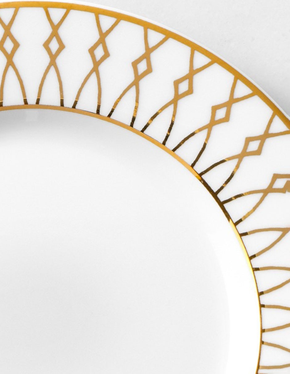 Plato ensalada Regency de porcelana 2