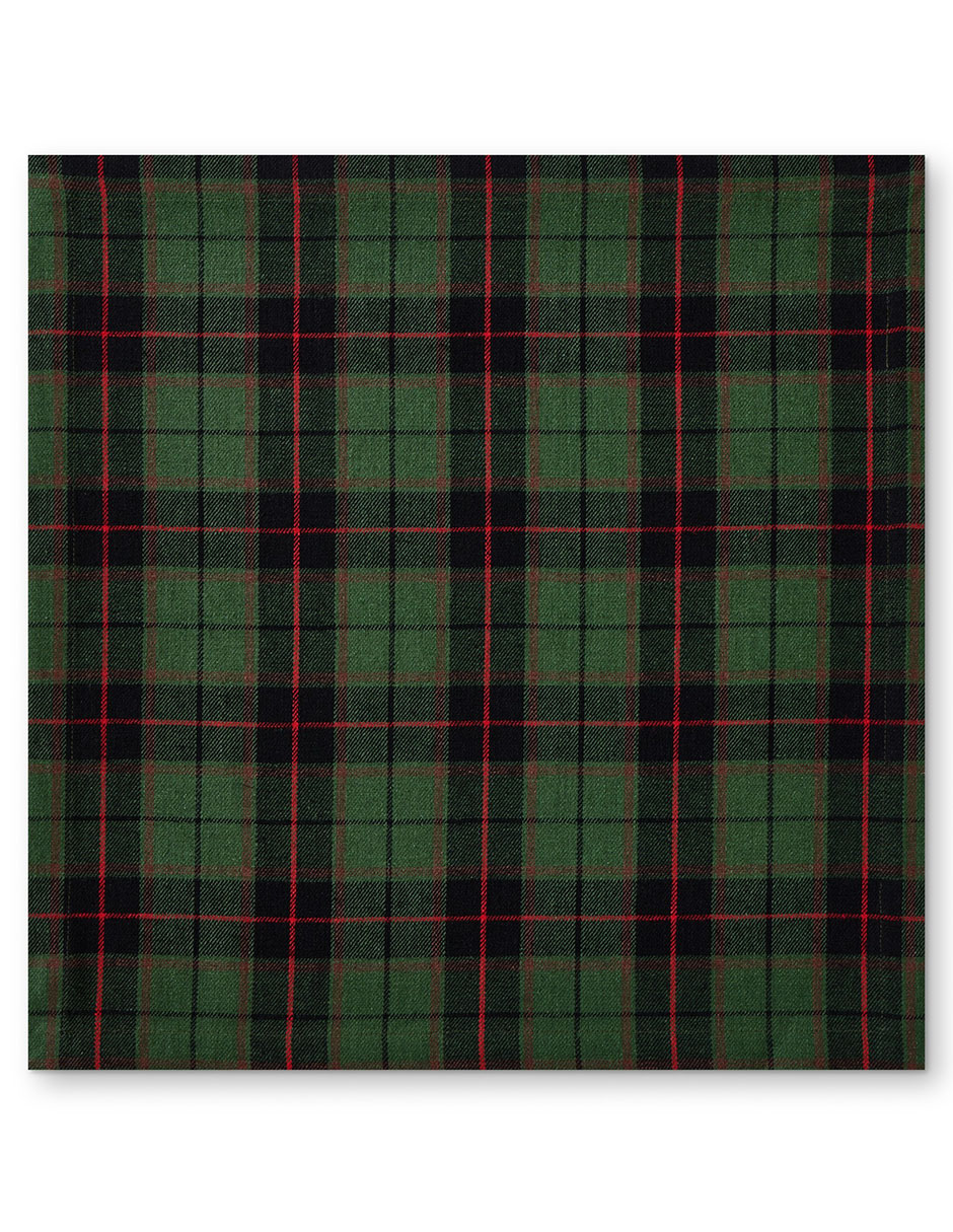 Set servilleta Tartan de sarga de algodón 4 piezas 3