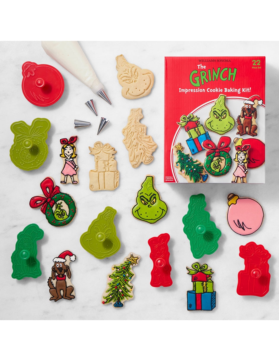 Set cortadores de galletas Grinch