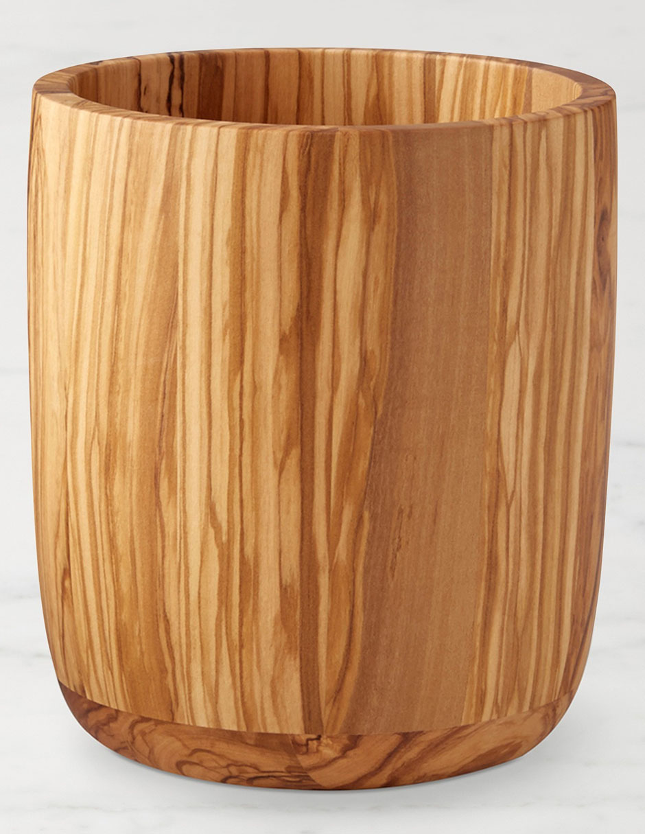 Porta cubiertos Olivewood de madera