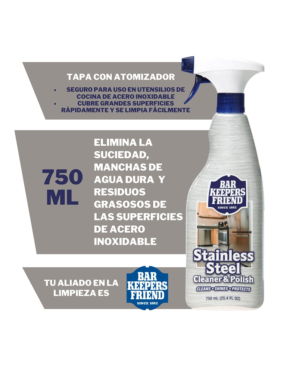 Limpiador para acero inoxidable Friend 5
