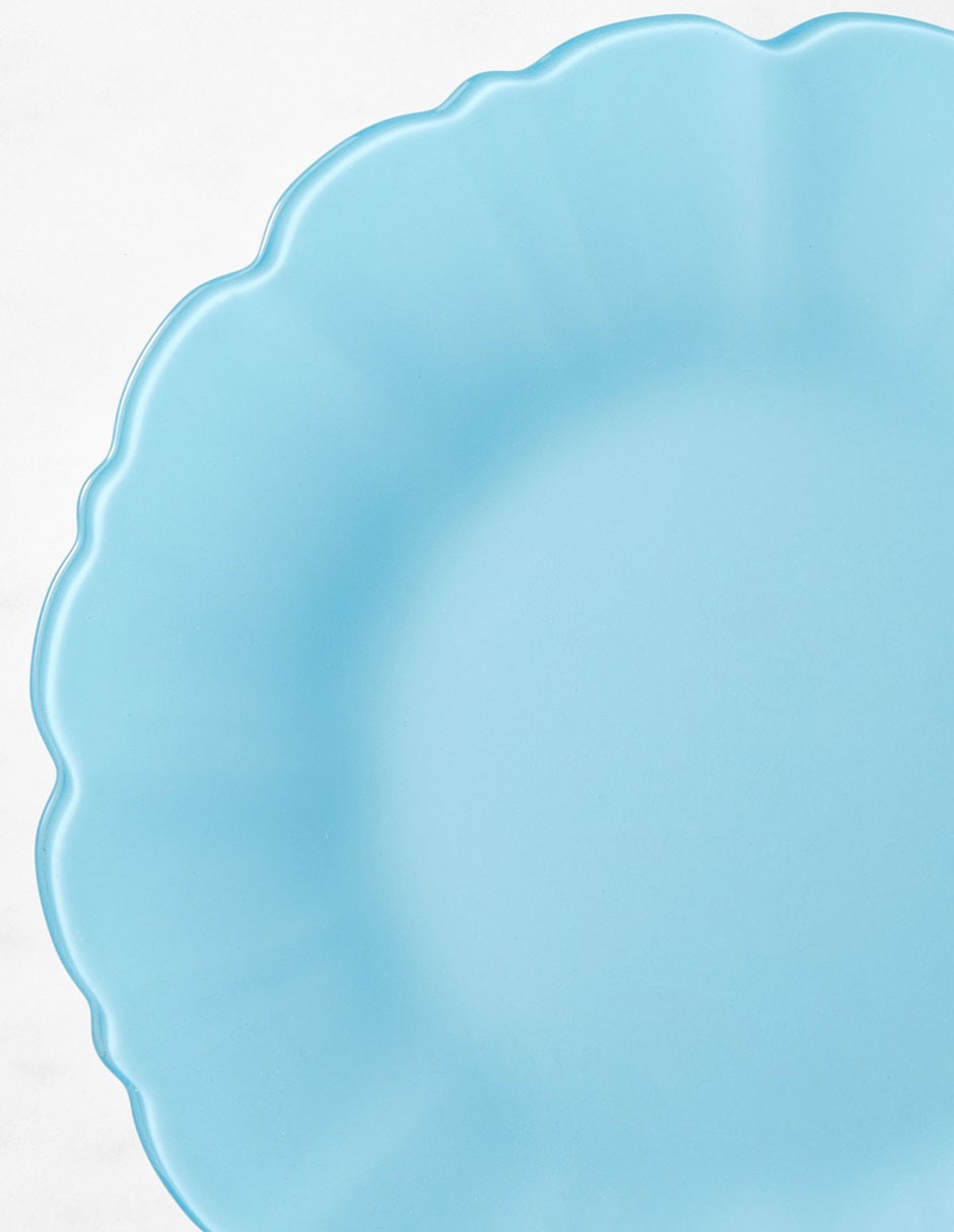 Plato base Opaque Glass de vidrio 2