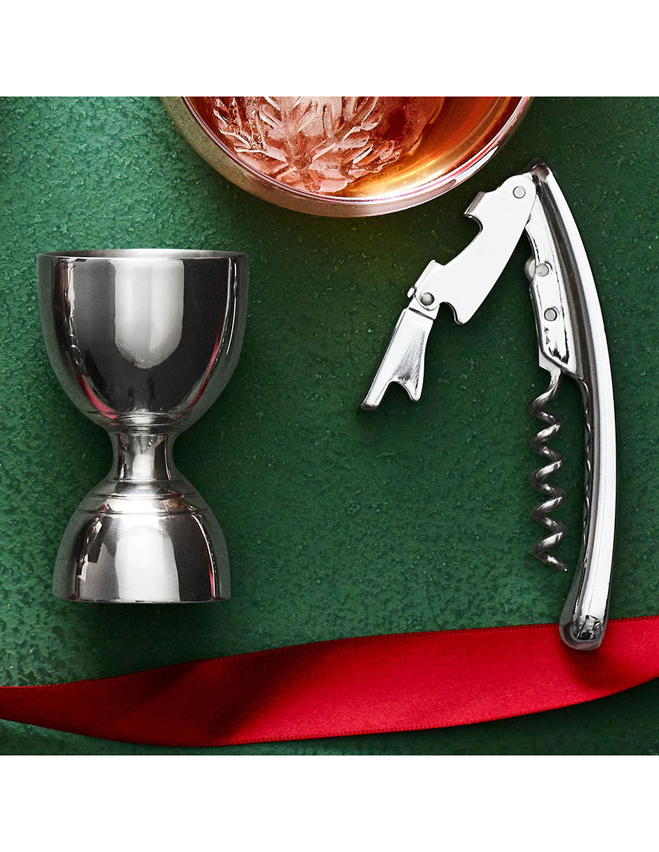 Sacacorchos con forma de T Signature Waiters de acero inoxidable 4